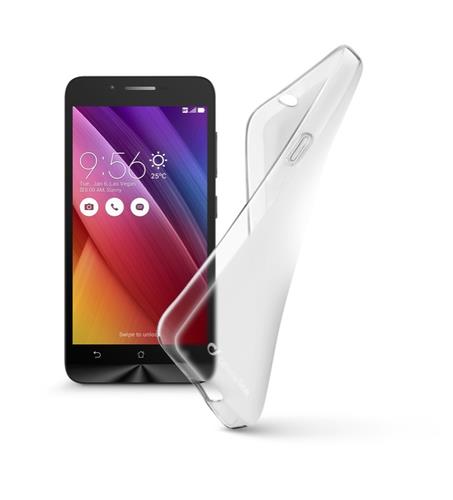 CELLULARLINE Custodia cover per Asus Zenfone Go Cellular Line Shape in gomma trasparente